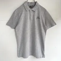 KAPPA ポロシャツ ワンポイント 刺繍 ヴィンテージ スポーツ 古着 無地