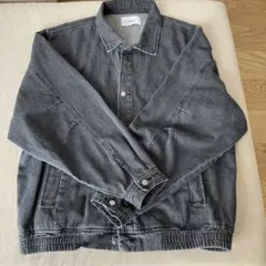 コンファーム　ビッグシルエットデニムブルゾン