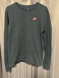 Nike ロングスリーブTシャツ L ブラック レッド メンズ