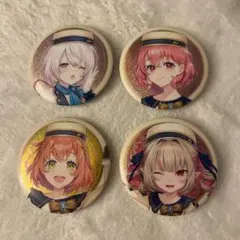 にじさんじ　缶バッジビスケット さくゆい げまじょ