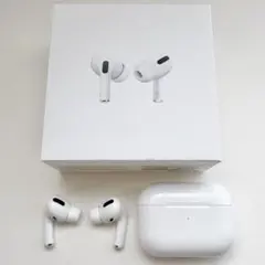 純正 AirPods Pro 第1世代 右耳正常 左耳ノイズ有 iFace付