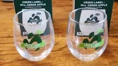 GREEN LABEL x Mrs. GREEN APPLE グラス