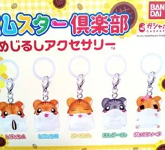 匿名配送　全5種セット　ハムスター倶楽部　めじるしアクセサリー