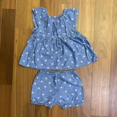 baby セットアップ　70 チュニック　ショートパンツ