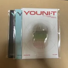 YOUNITE 7集 'YOUNI-T' 新品未開封 ポカアルバム3形態セット