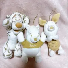 プーさん ティガー ピグレット ぬいぐるみセット