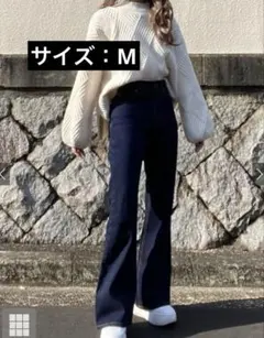 GRLセンターラインフレアデニムパンツ(cu429)