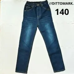 DITTOMARK. デニムパンツ インディゴブルー 140のサムネイル