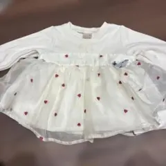 petit main80 ふわふわワンピース