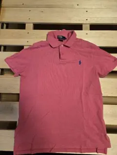 Polo Ralph Lauren ピンクポロシャツ LL