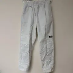 ホワイト チノパン ゴムウエスト