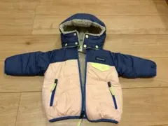 Patagonia フード付きジャケット 6-12m ネイビー/ピンク