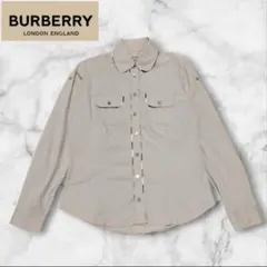 BURBERRY LONDON バーバリー ロンドン サファリシャツ 現行のサムネイル