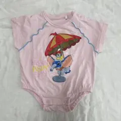 スティッチ 半袖ロンパース 70cm ベビー服