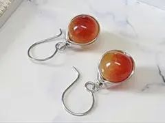 ウォーターメロントルマリンピアス316L