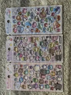 海外製　うるちゅるシール　3シート　パッケージ破損あり　シール交換　ご自宅用に♪