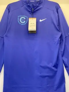 限定 NIKE シカゴマラソン 2025 長袖 ハーフジップ ブルー XS