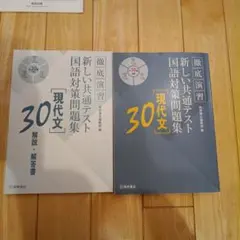 徹底演習 新しい共通テスト 国語対策問題集 現代文 30