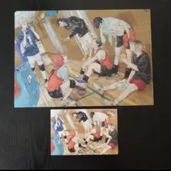 ハイキュー!!　ジャンプGIGA　クリアファイル　ポストカード　東京遠征2013