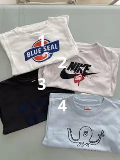 NIKE Tシャツ ひらパーTシャツ　 BLUESEAL 保育園　洗い替え
