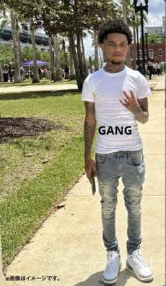 UK Drip ダメージデニム スリムフィット スキニー mnml ksubi系