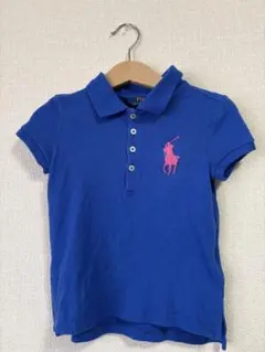 POLO RALPH LAUREN ポロシャツ 3T 青