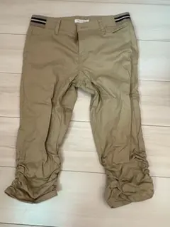 THE SHOP TK キクチタケオ　ベージュ膝丈パンツ　Sサイズのサムネイル
