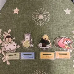 まめきちまめこ　アクスタ　セット