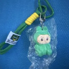 ラブブ　グリーンキャラクターキーホルダー