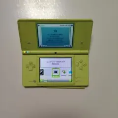 ニンテンドーDSi ライムグリーン 本体　美品