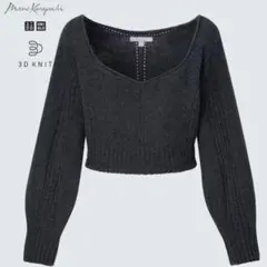 【UNIQLO×mame kurogouchi】3Dボリュームスリーブセーター