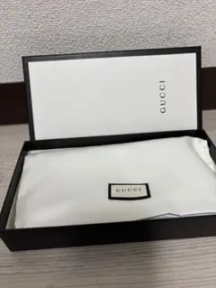 GUCCI ブラックレザー 長財布