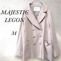 【マジェスティックレゴン】スプリングコート　ジャケット　ピンク　M
