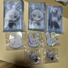 ブルーロック ナムコ bunny アクリルプレート ポーチ バッジ 氷織羊