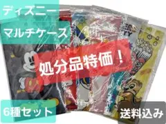 ディズニー　マルチケース　6種セット