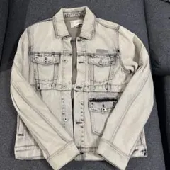 Feng Chen Wang グレー デニムジャケット