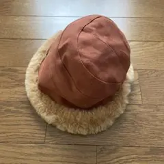 コーデュロイファーバケットハット