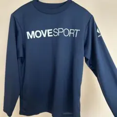 ムーブスポーツMOVE SPORT 値下げ中 ネイビー長袖トップス S