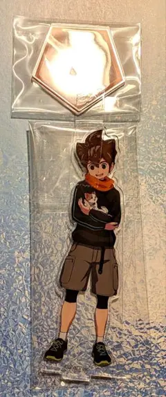 イナズマイレブン まねきねこ 円堂ハル 缶バッジ アクリルスタンド イナズマイレブン英雄たちのヴィクトリーロード 円堂ハル アクリル