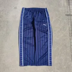 00s PUMA ジャージ 下 平成 y2k 廃盤 極太 古着