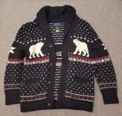 POLO RALPH LAUREN カーディガン 4　カウチン　ニット　男の子