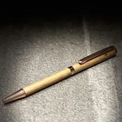ボナンペン楓 【受注生産の木軸ペン】真鍮金具 シャーペン 0.5 - メルカリ