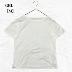 美品✨GRLグレイル【M】Tシャツ　半袖　白　カットソー　レディース