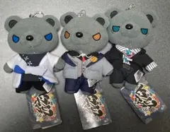 【新品未使用】ヒプマイ くまぐるみ シンジュクセット 寂雷 一二三 独歩 麻天狼