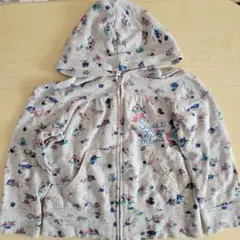 KP Knit Planer ニットプランナー 花柄フード付きパーカー 110