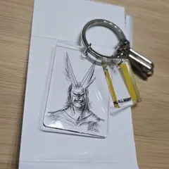 僕のヒーローアカデミア　ジャンプショップ　クリアベースキーホルダー　オールマイト