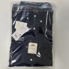 BEAMS ネイビー ボタンダウンフランネルシャツ