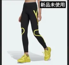 新品未使用　adidas ステラマッカートニー　レギンス　S ブラックのサムネイル