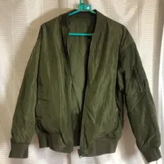 GU MA-1 ブルゾン カーキ レディース Sサイズ