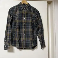 Gymphlex ジムフレックス ボタンダウン チェック柄 長袖 ネルシャツ